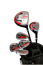 JP Lann Junior Golf Club Youth 9 Piece Set with Bonus Gifts for Kids-3 variations available